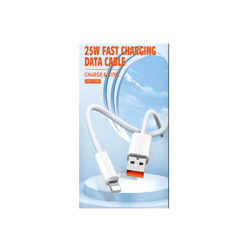 Foji 25W Fast Charging Cable – USB-C, Micro USB & Lightning Variants (1000mm)