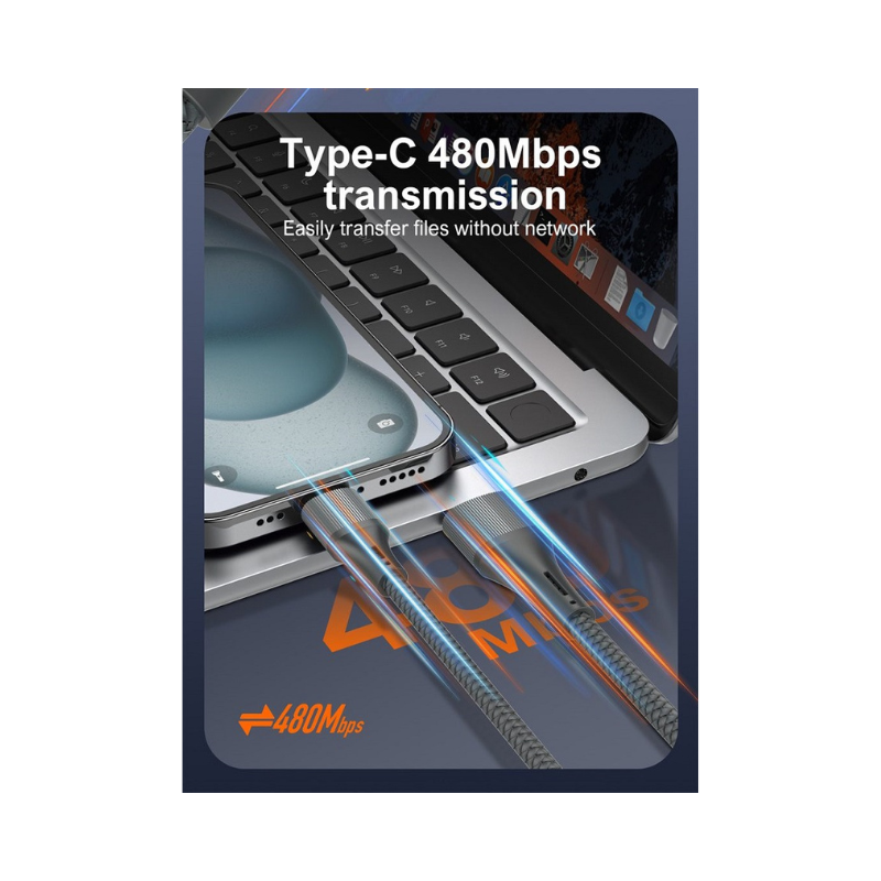 FOJI 3-in-1 100W Fast Charging Cable