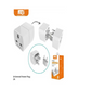 FOJI Z4 Universal Travel Adapter – All-in-One International Plug