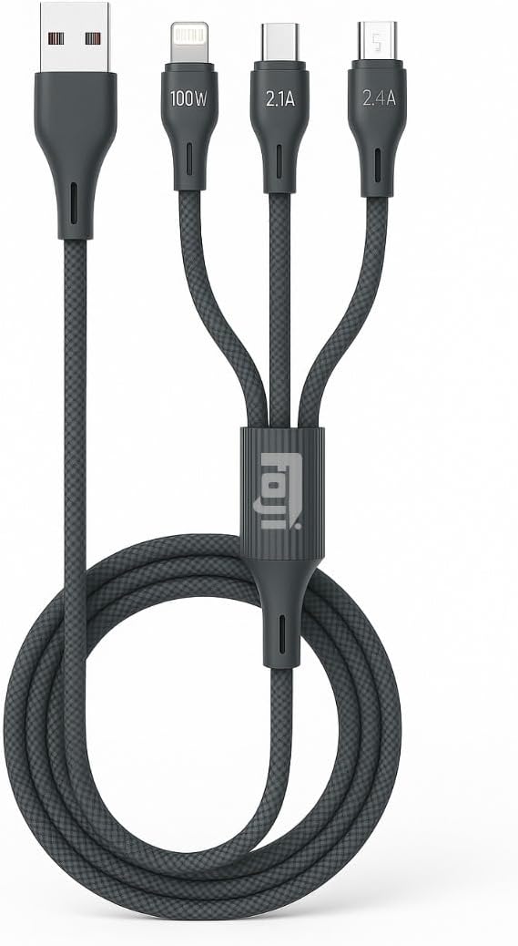 FOJI 3-in-1 100W Fast Charging Cable