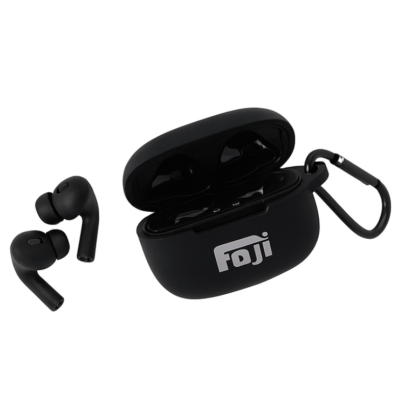 FOJI A2 Pro True Wireless Bluetooth Earbuds – Deep Bass, Smart Touch, BT 5.3