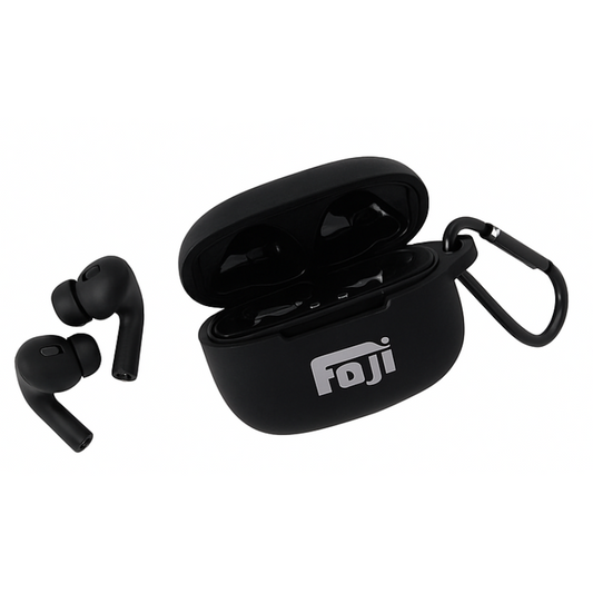 FOJI A2 Pro True Wireless Bluetooth Earbuds – Deep Bass, Smart Touch, BT 5.3